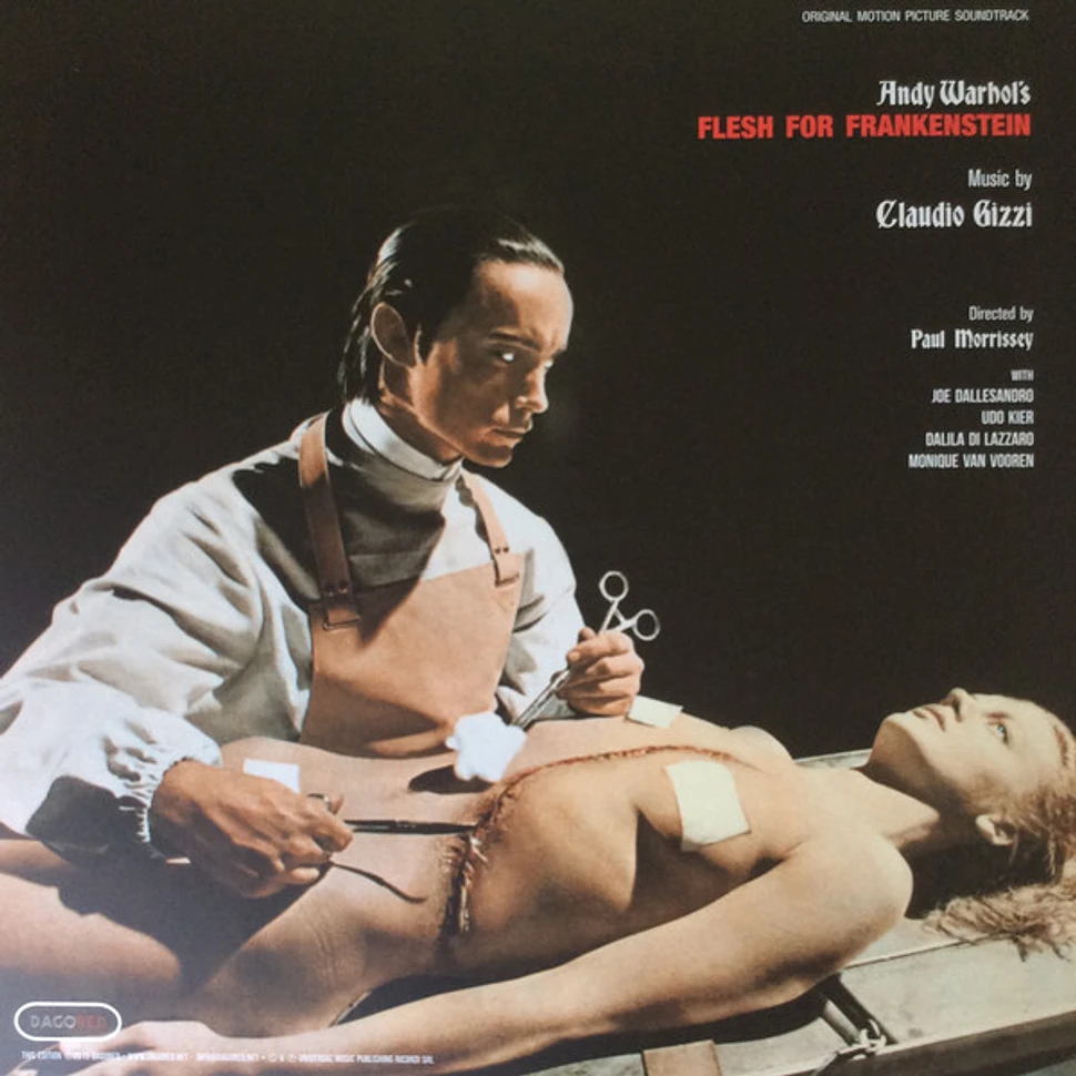 Claudio Gizzi - OST Andy Warhol's Flesh For Frankenstein