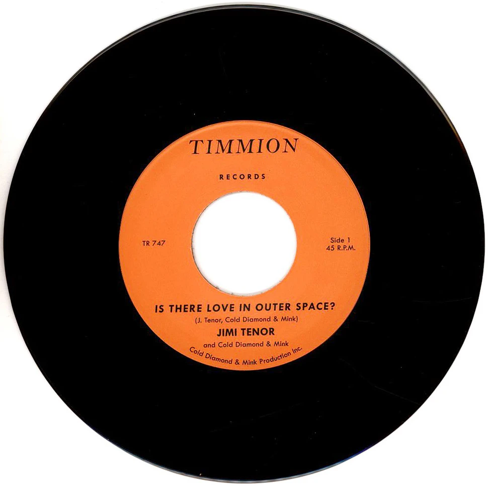 Jimi & Cold Diamond & Mink Tenor - Is There Love In Outer Space? Black Vinyl Edition