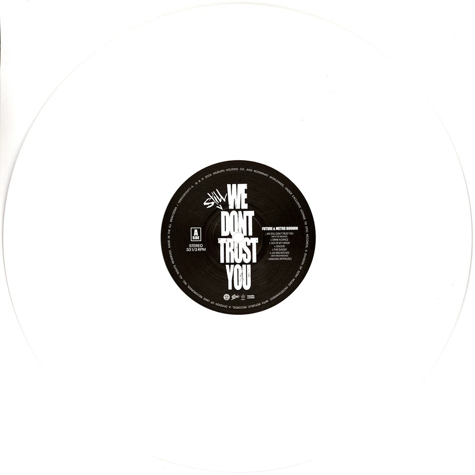 Future & Metro Boomin - We Still Don't Trust You Alternate Cover Opaque White Vinyl Edition