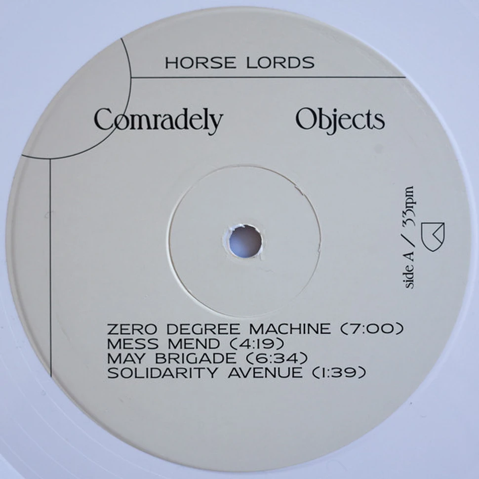 Horse Lords - Comradely Objects