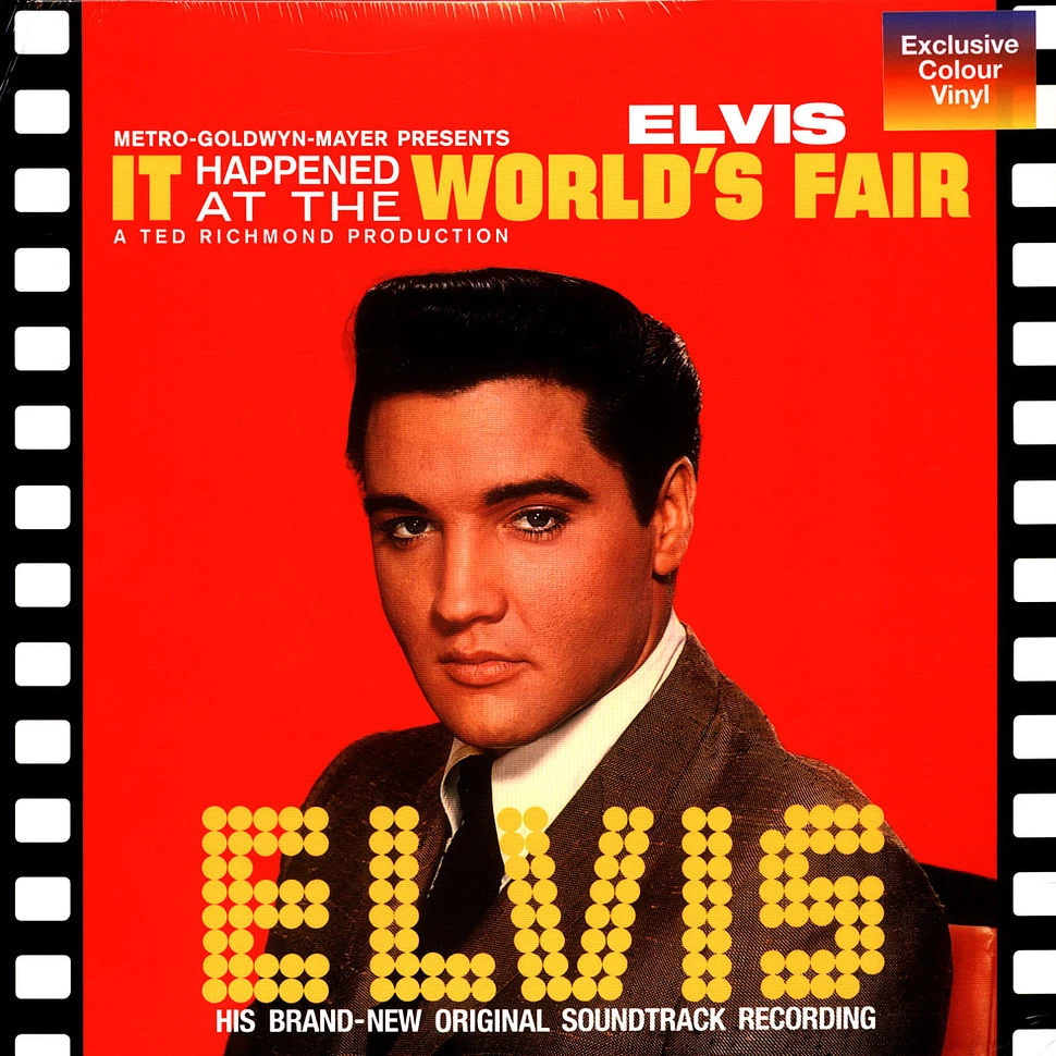 Elvis Presley - It Happened At The World's Fair Orange Vinyledition