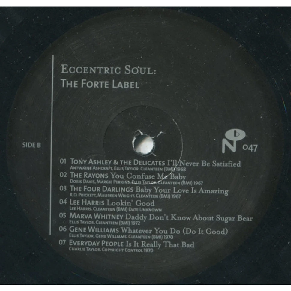 V.A. - Eccentric Soul: The Forte Label