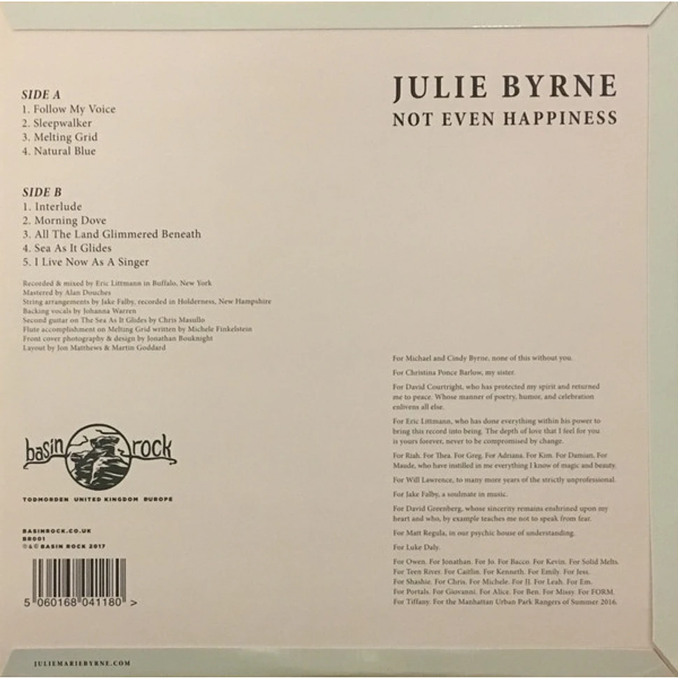 Julie Byrne - Not Even Happiness