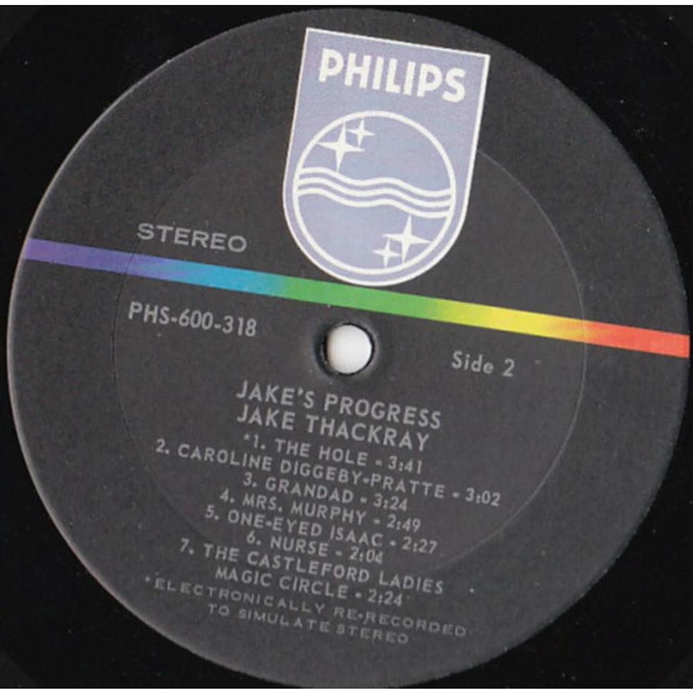 Jake Thackray - Jake's Progress