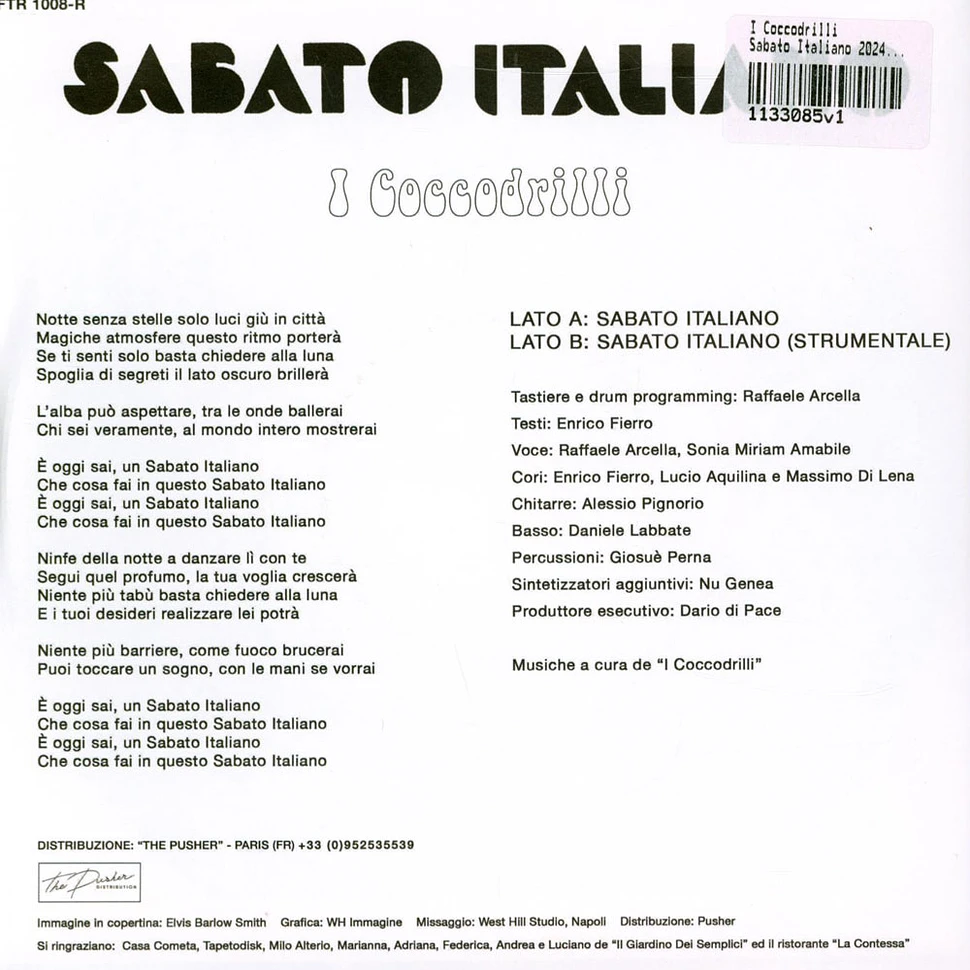 I Coccodrilli - Sabato Italiano 2024 Repress