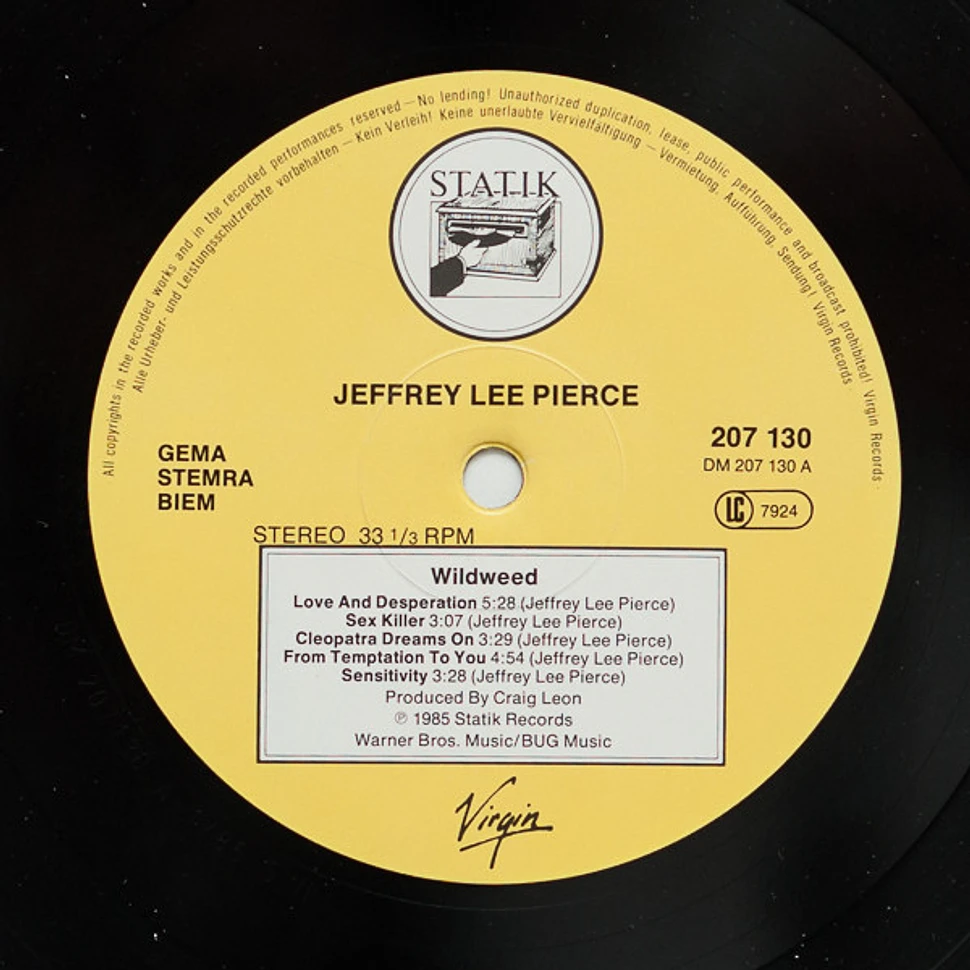 Jeffrey Lee Pierce - Wildweed