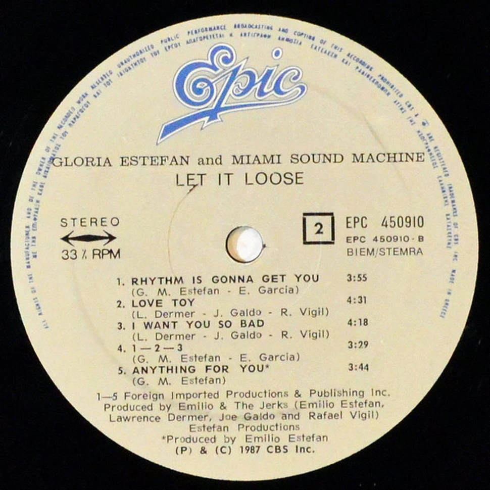 Miami Sound Machine - Let It Loose
