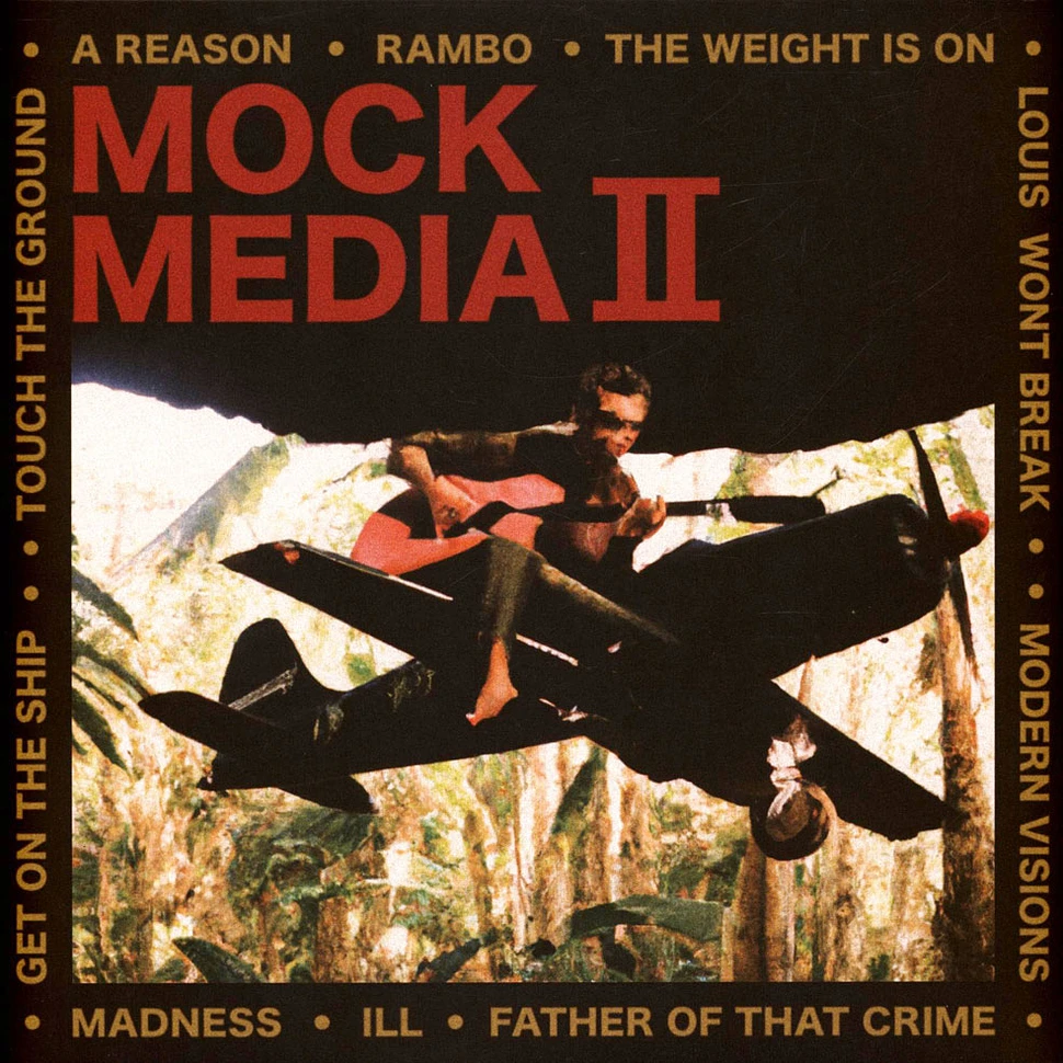 Mock Media - Mock Media II Yellow / Black Splatter Vinyl Editoin