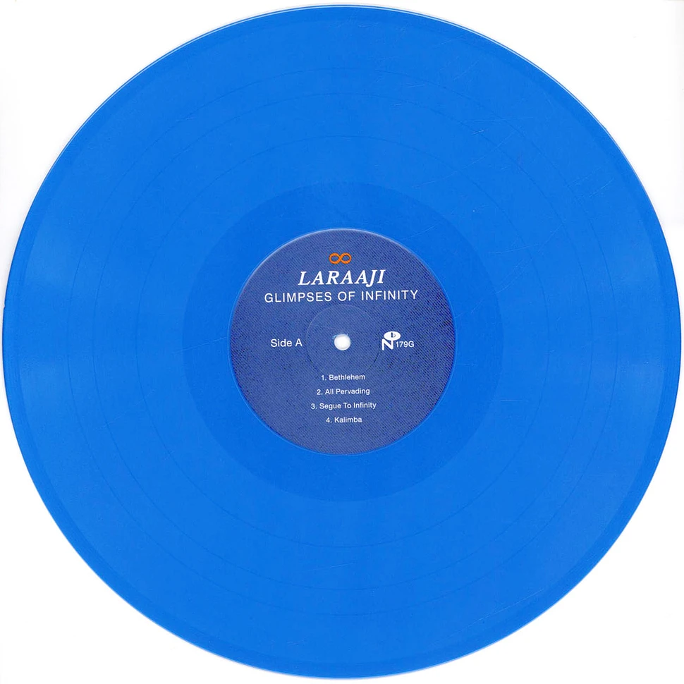 Laraaji - Glimpes Of Infinity Ocean Blue Vinyl Edition