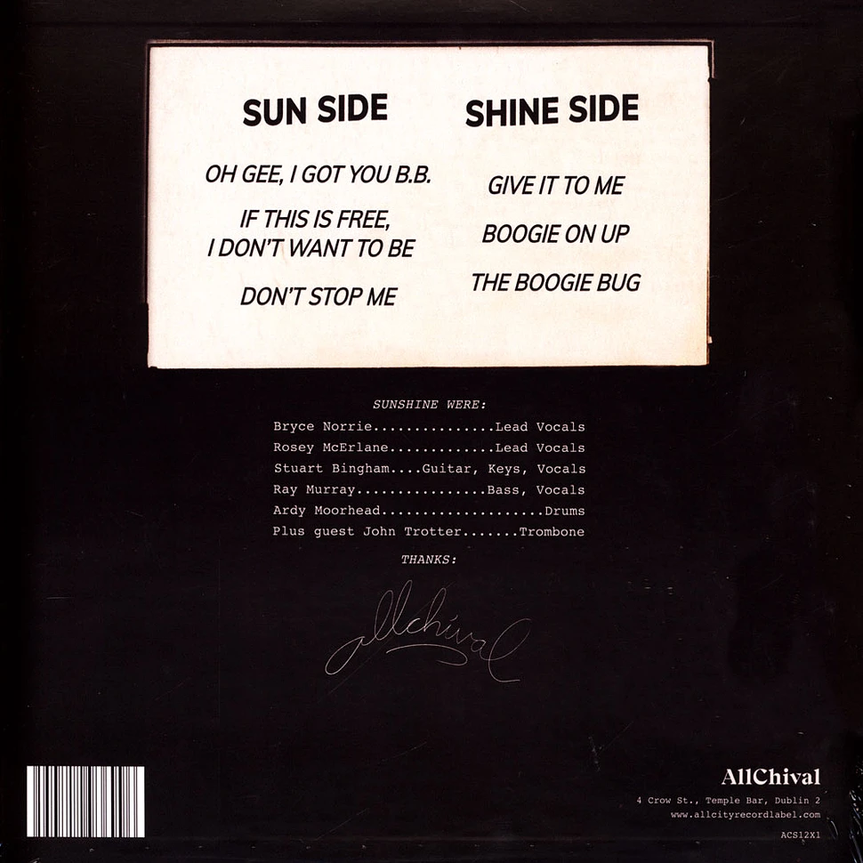 Sunshine - Give It To me