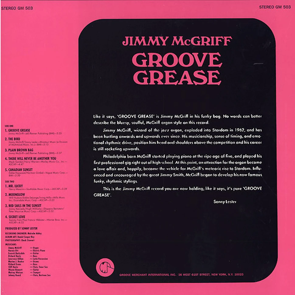 Jimmy McGriff - Groove Grease