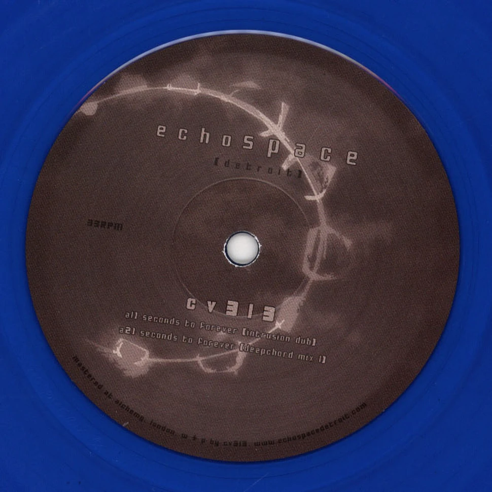 cv313 - Seconds To Forever [Reshapes] 2024 Blue Vinyl Edition