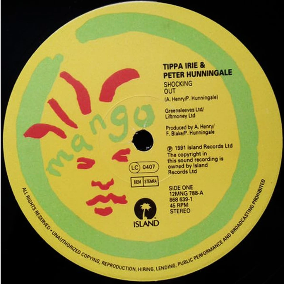 Tippa Irie & Peter Hunnigale - Shocking Out