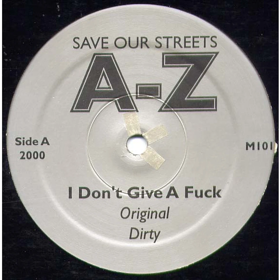 AZ - Save Our Streets A-Z