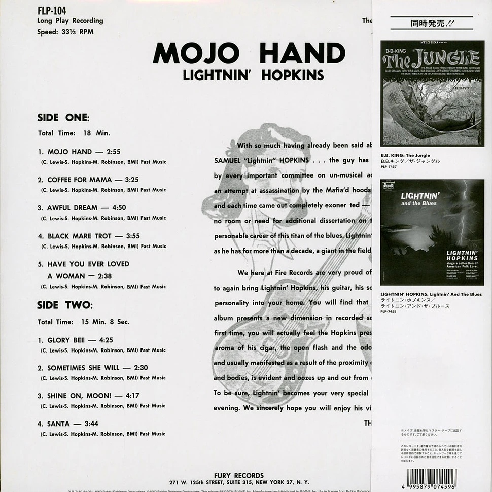 Lightnin' Hopkins - Mojo Hand