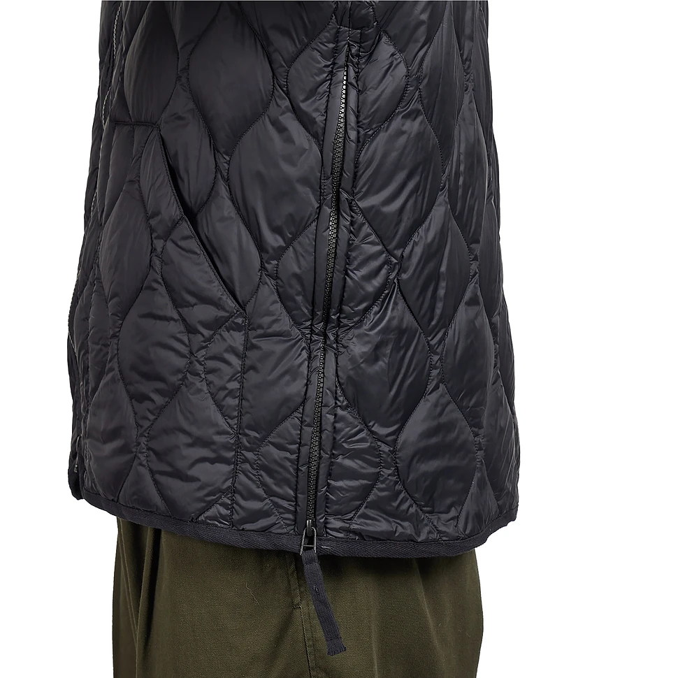 TAION - Military V Neck W-Zip Down Vest (Soft Shell)