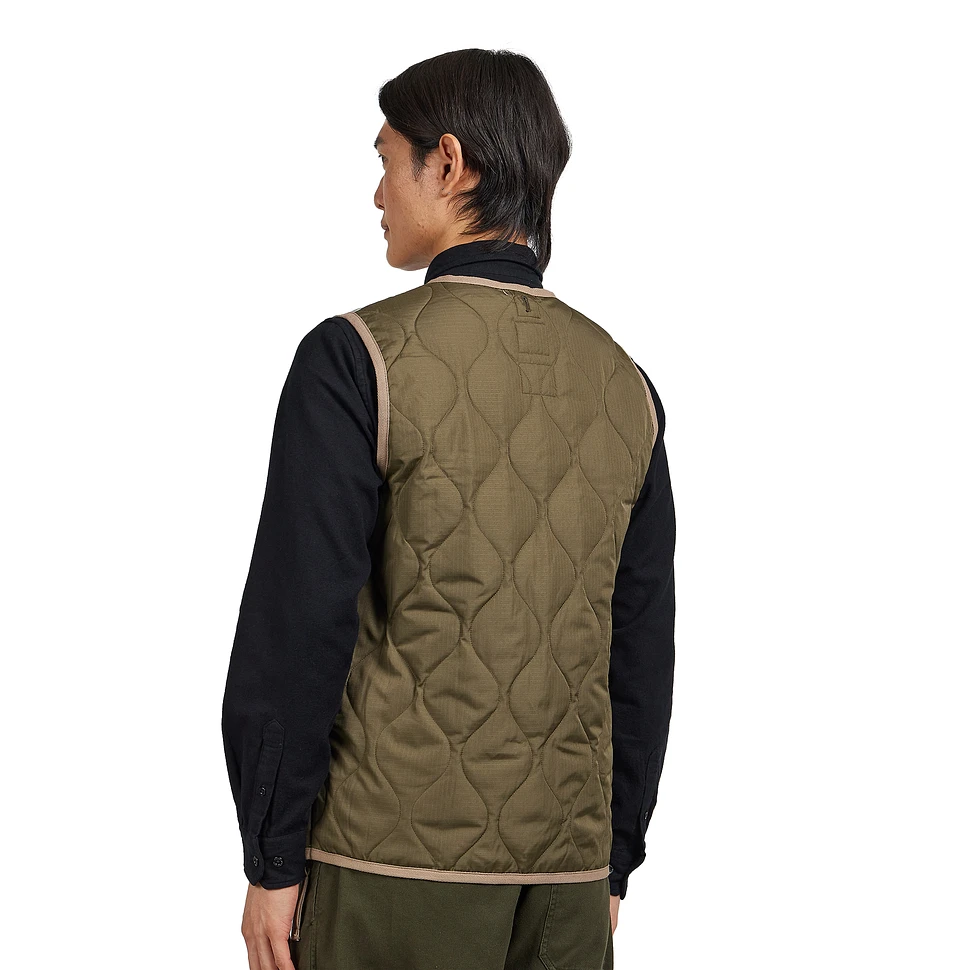 TAION - Military W-Zip V Neck Down Vest