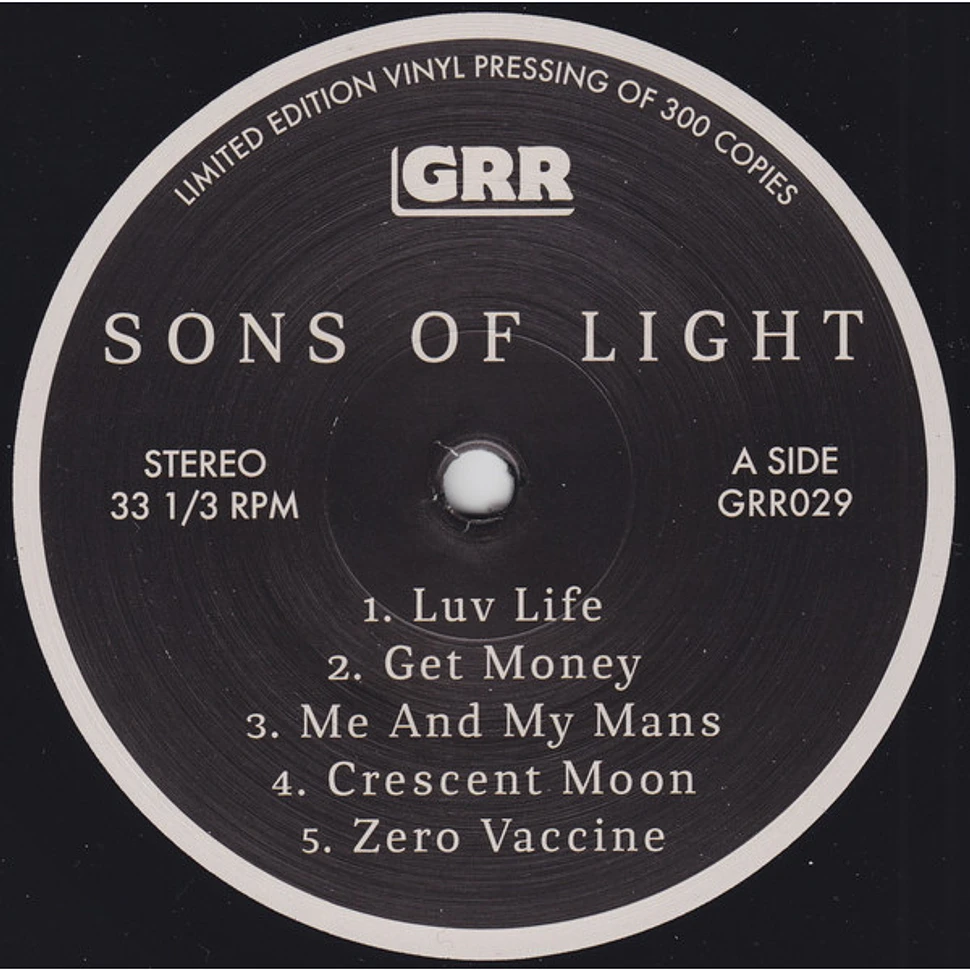 Sons Of Light - Sons Of Light