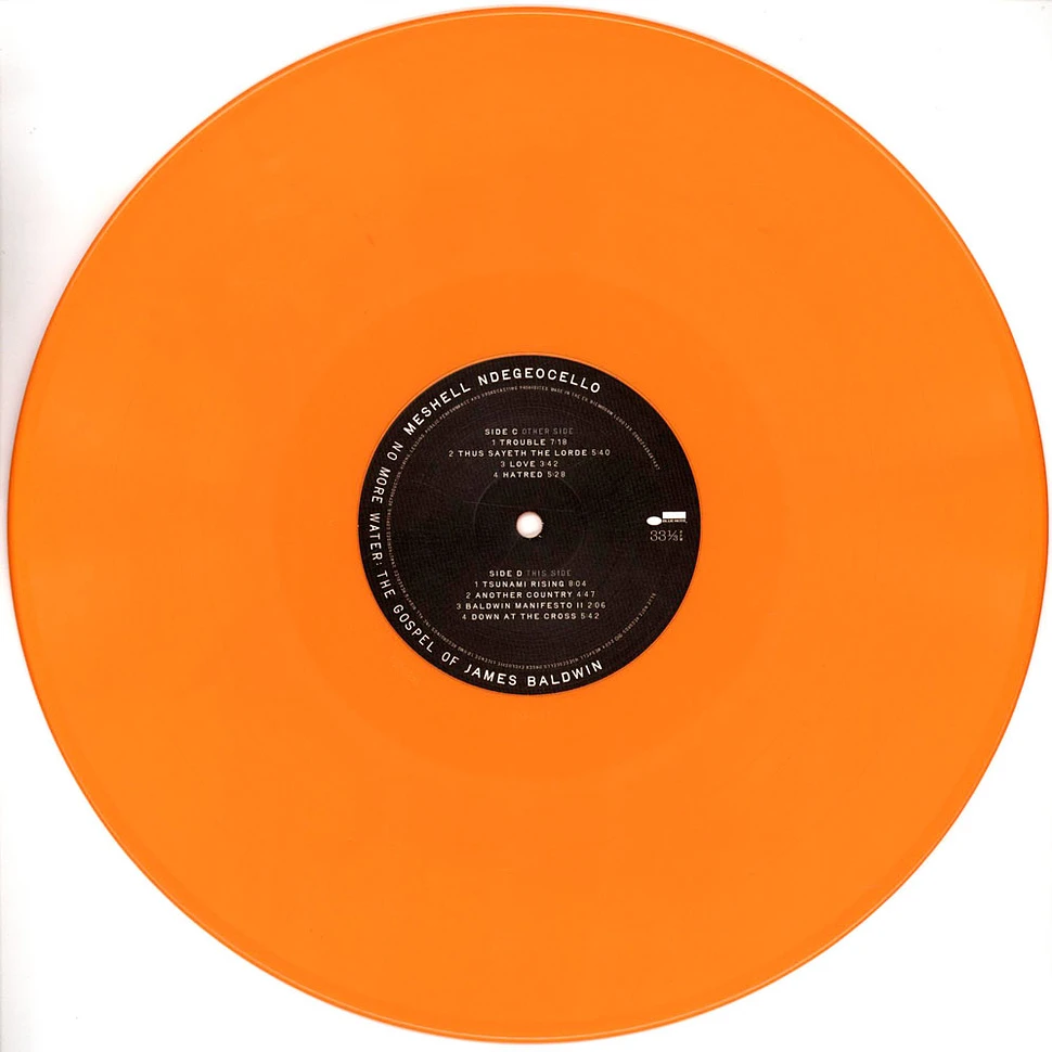 Meshell Ndegeocello - No More Water: The Gospel Of James Baldwin Indie Exclusive Opaque Tangerine Vinyl Edition