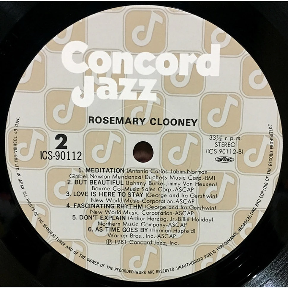 Rosemary Clooney - Rosemary Clooney