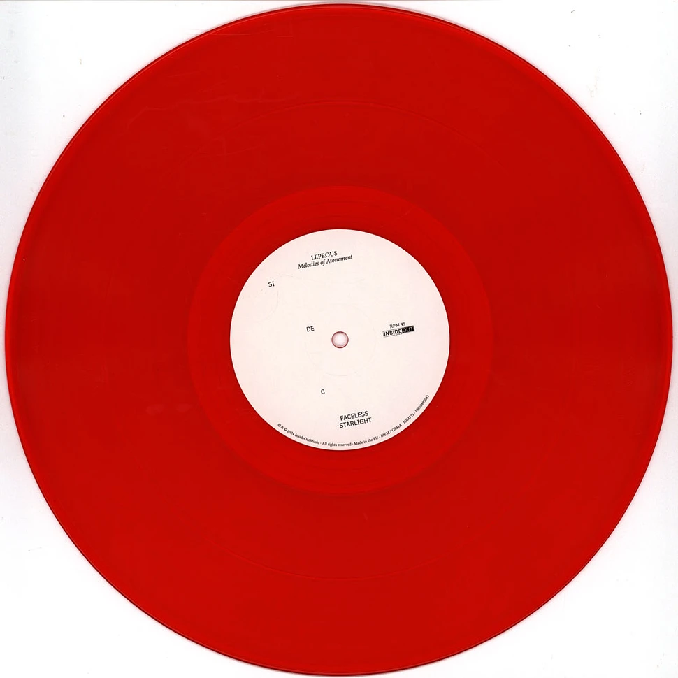 Leprous - Melodies Of Atonement Transparent Red Vinyl Edition