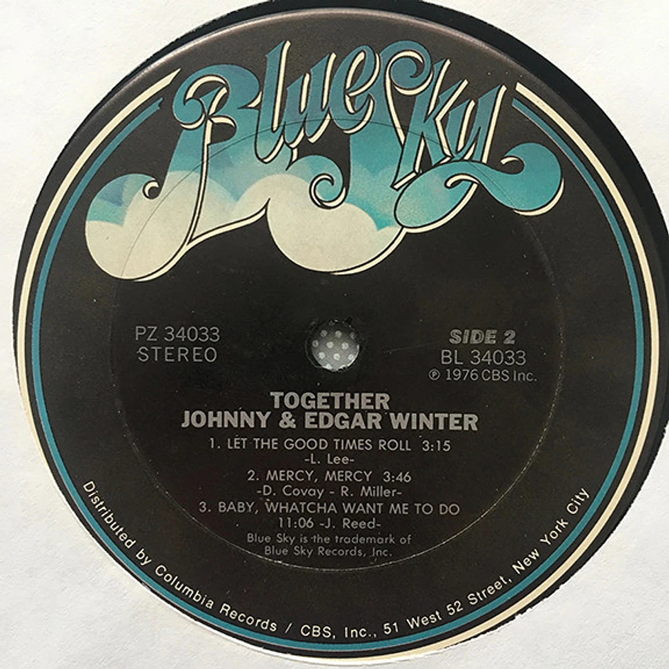 Johnny Winter & Edgar Winter - Together