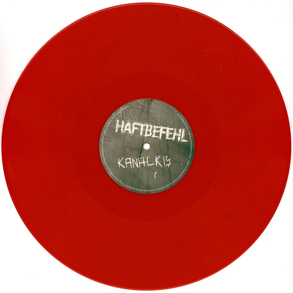 Haftbefehl - Kanackis Limited Red Vinyl Edition