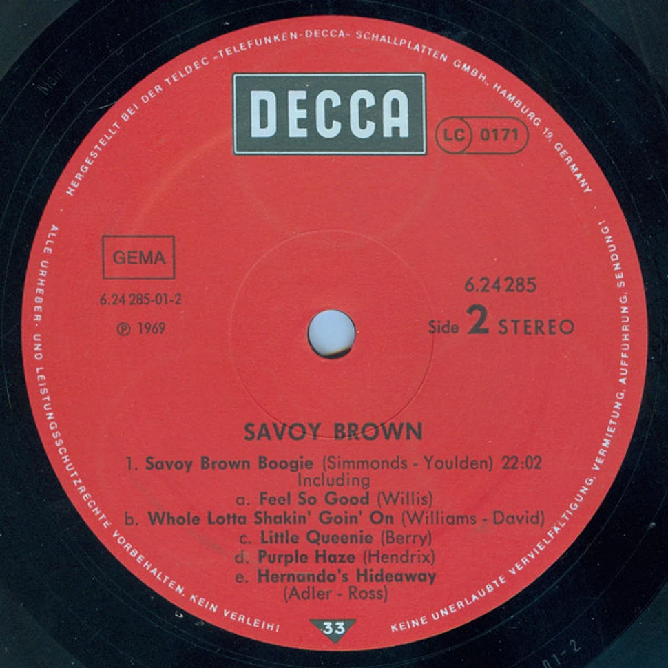 Savoy Brown - Savoy Brown