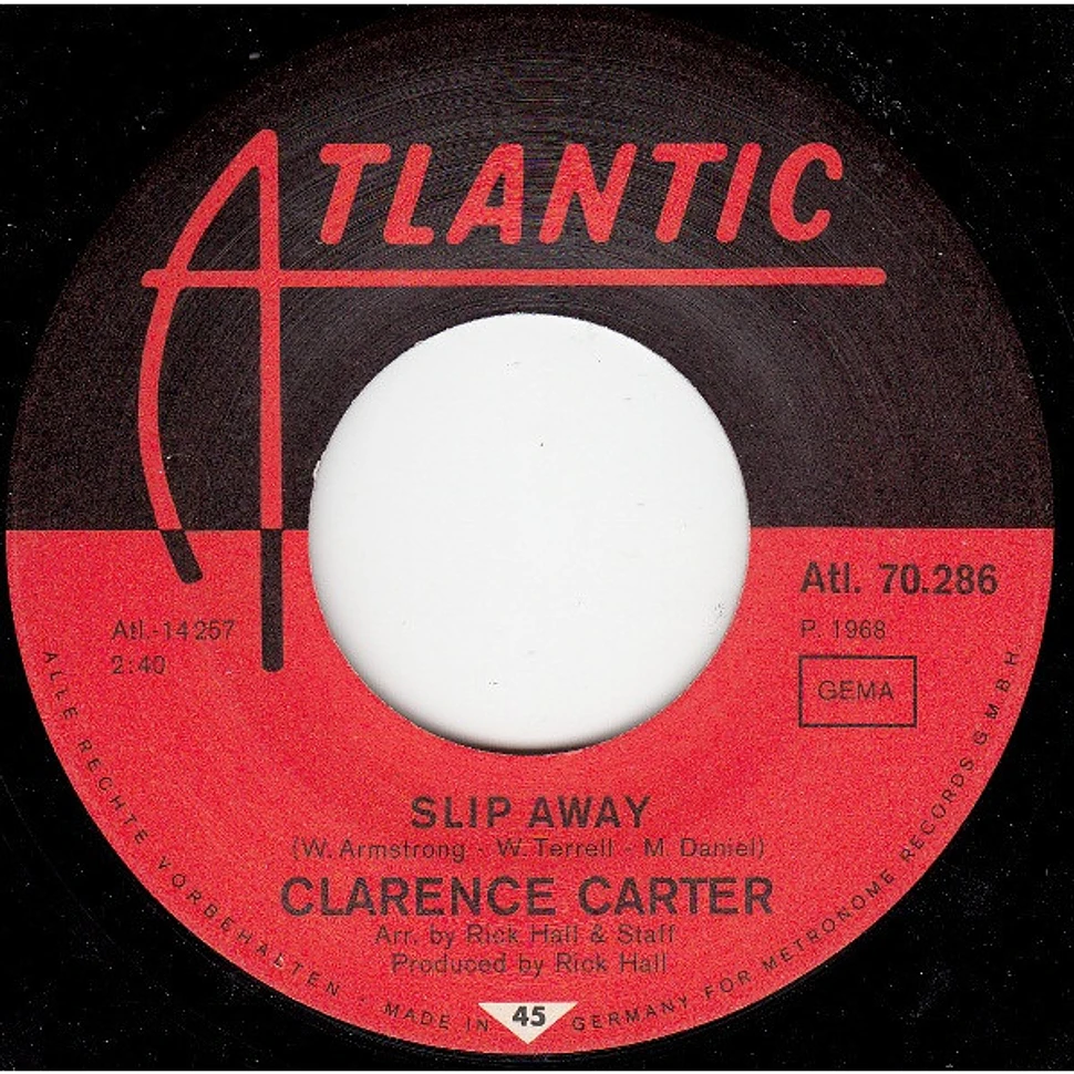 Clarence Carter - Funky Fever / Slip Away