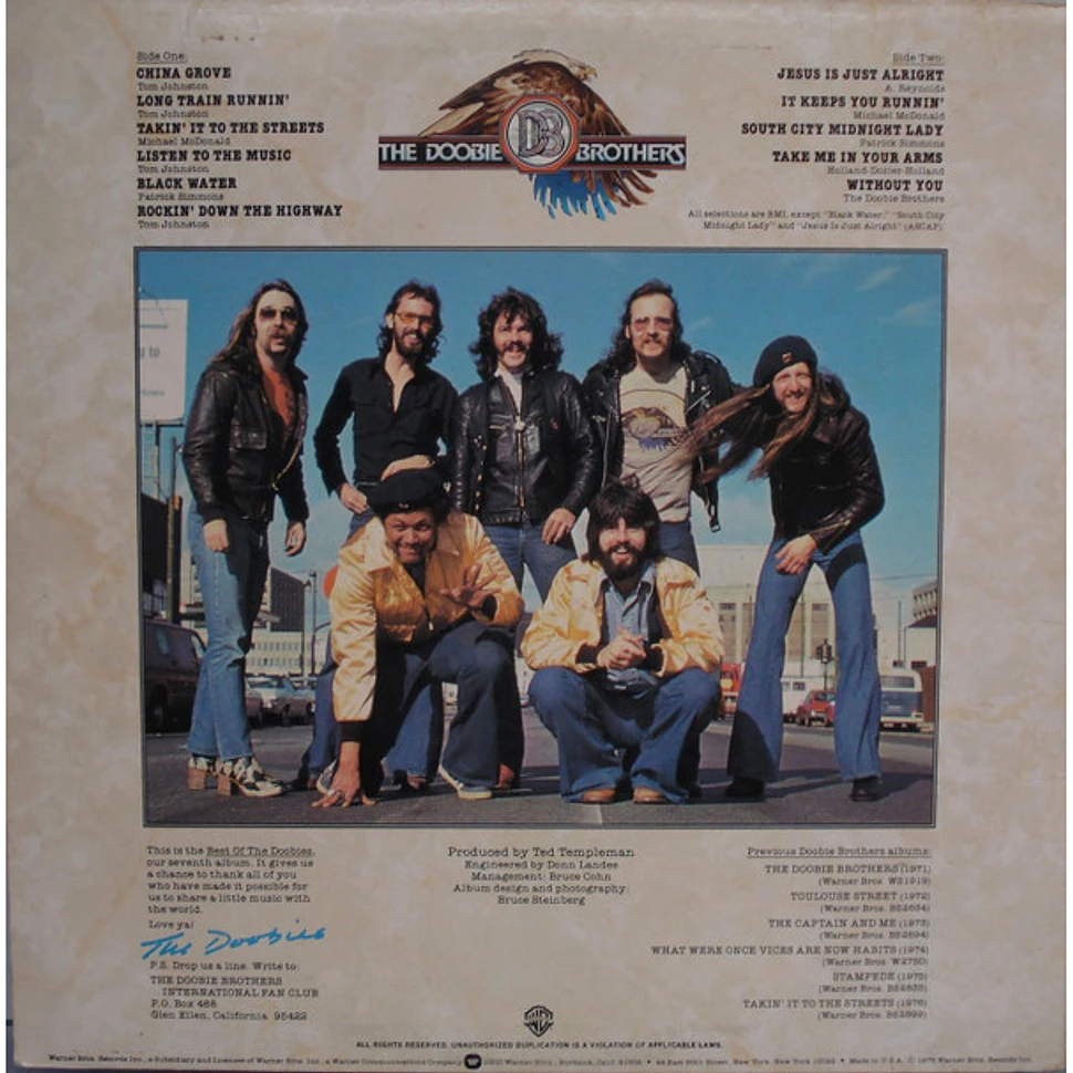 The Doobie Brothers - Best Of The Doobies