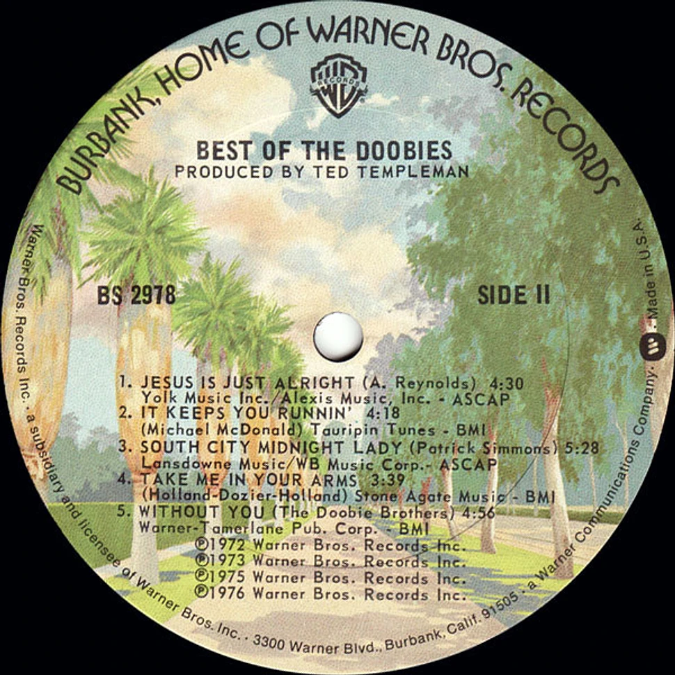 The Doobie Brothers - Best Of The Doobies