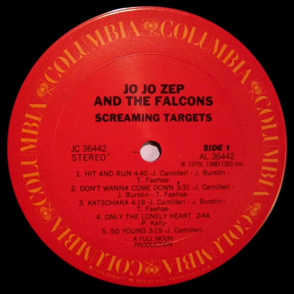 Jo Jo Zep and the Falcons - Screaming Targets