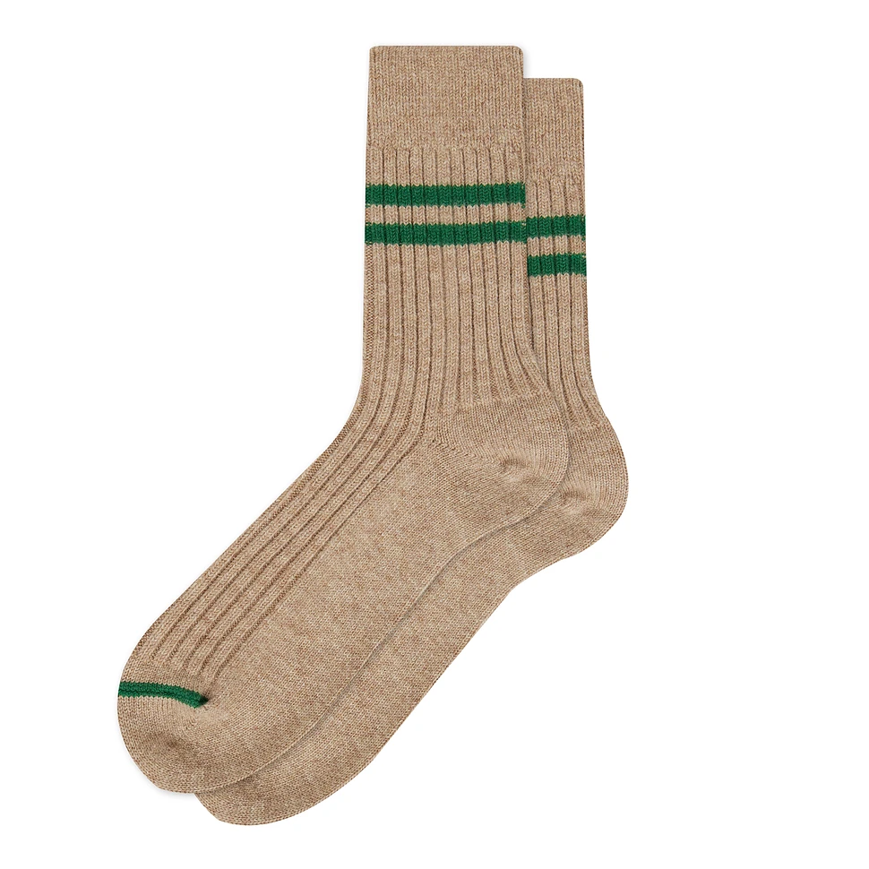 ROTOTO - Merino Lambs Wool Stripe Socks