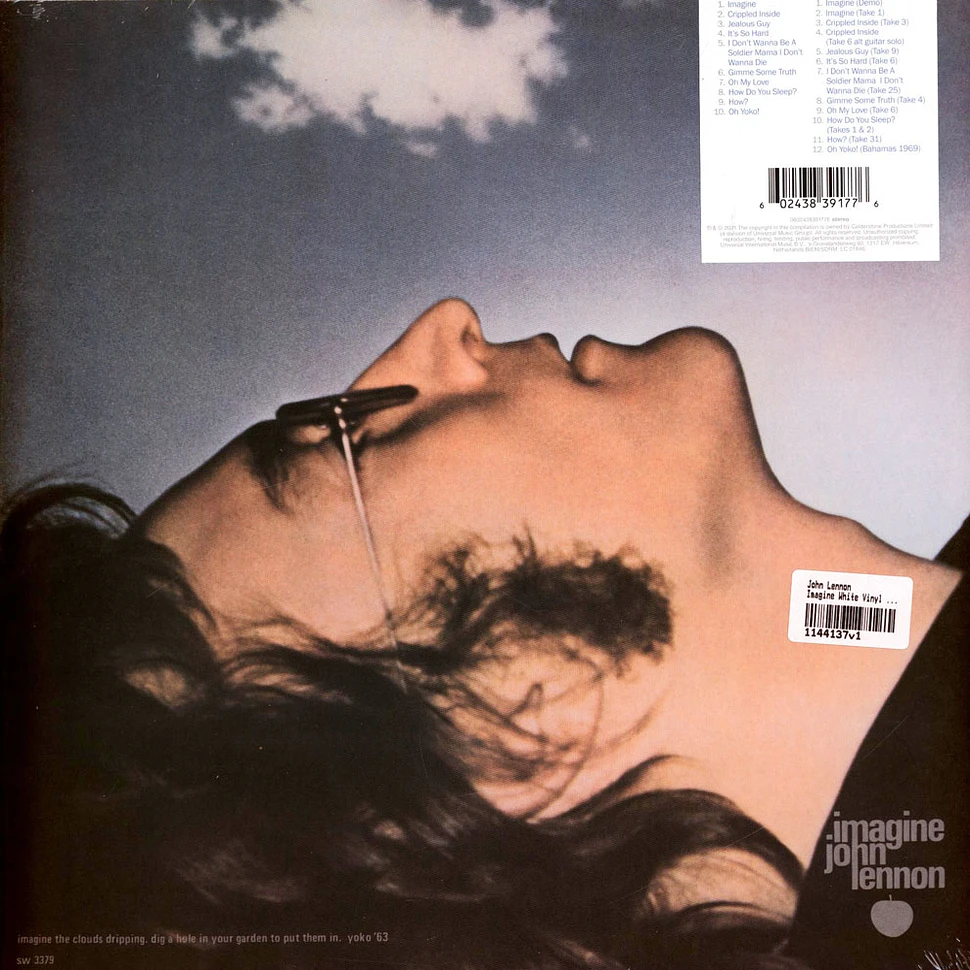 John Lennon - Imagine White Vinyl Edition