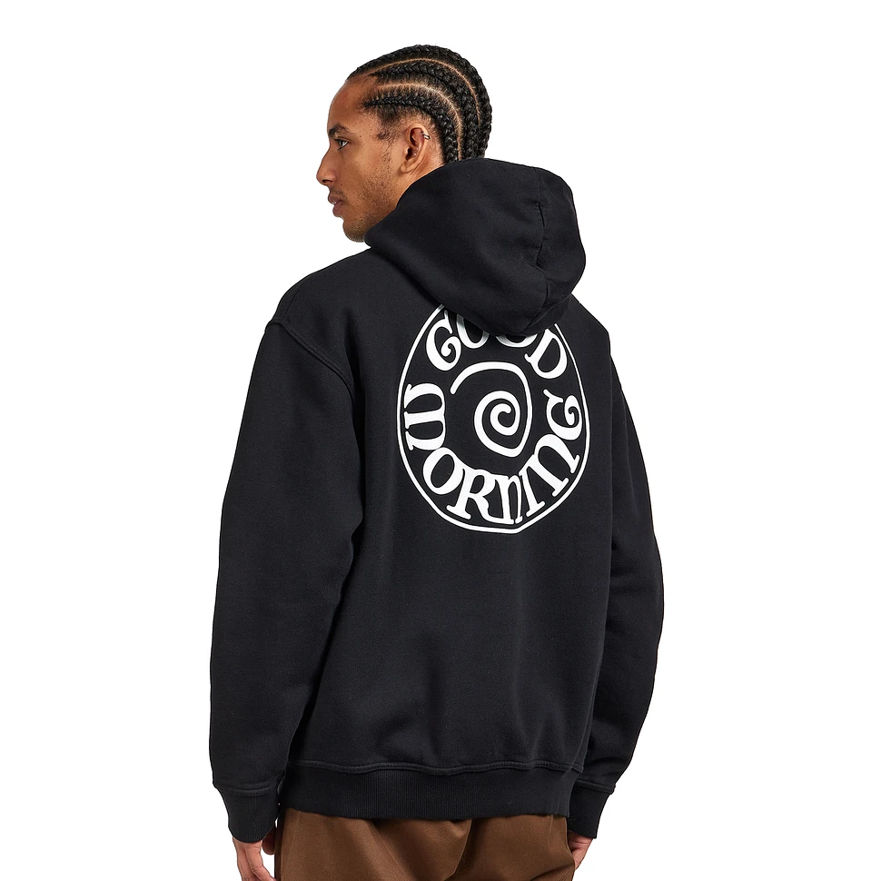 Good Morning Tapes - Spiral Logo Fleece Hoodie