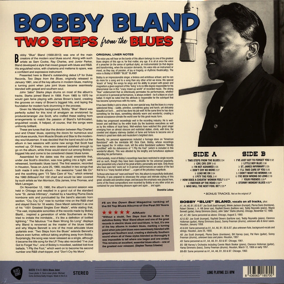 Bobby Bland - Two Steps From The Blues 5 Tracks Limited Edition