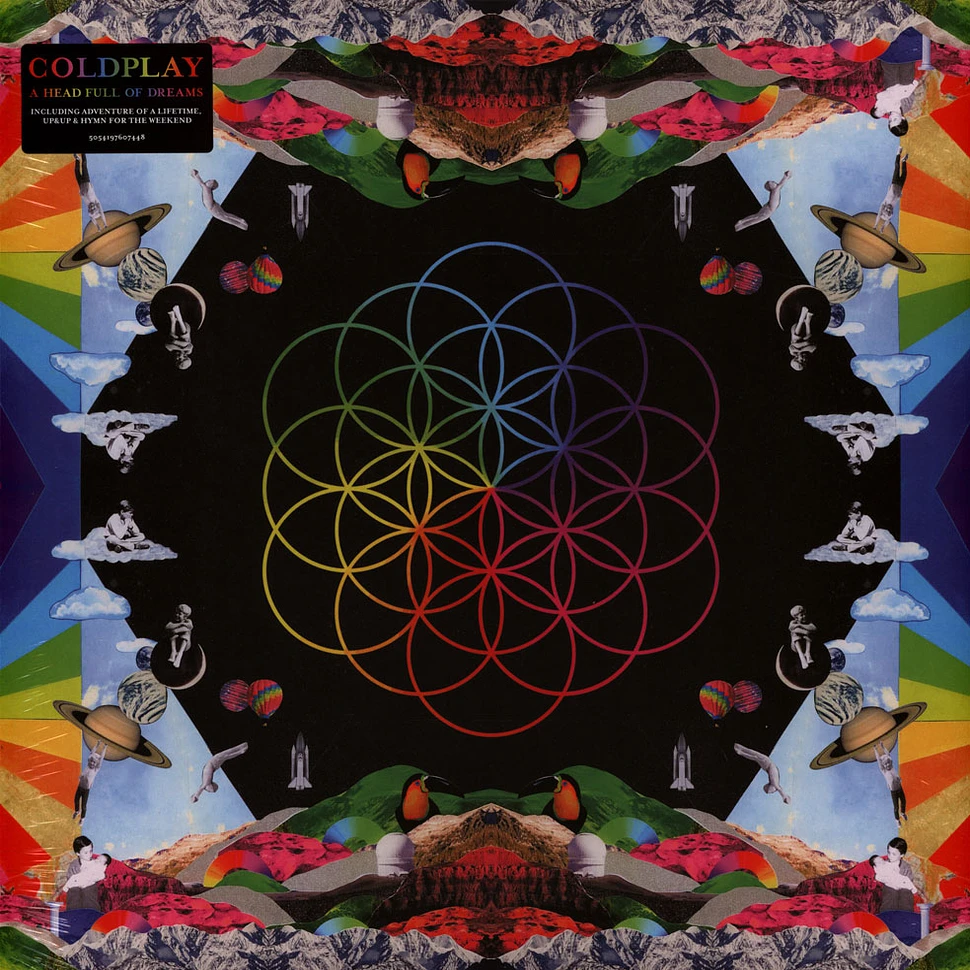 Coldplay - A Head Full Of Dreams Recycled Black Vinyl Edition