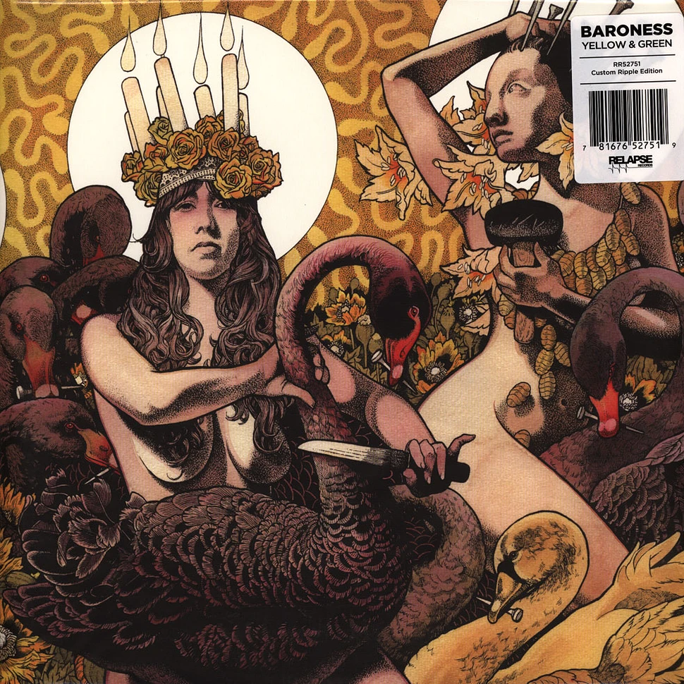 Baroness - Yellow & Green Neon Yellow Green Milky Clear Vinyl Edition