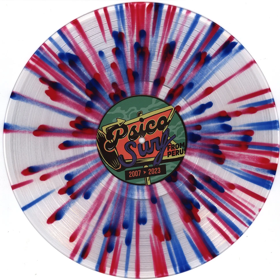 Los Protones - Psico Surf Splatter Vinyl Edition