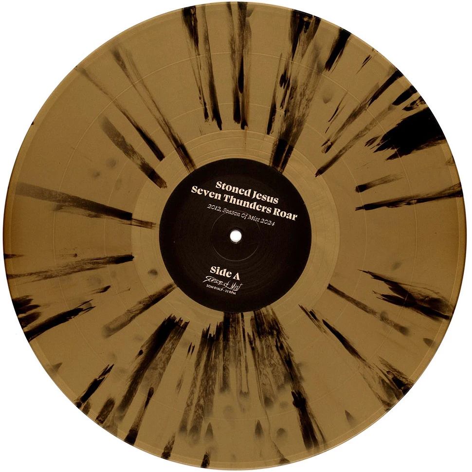 Stoned Jesus - Seven Thunders Roar Goldblack Splatter Vinyl Edition