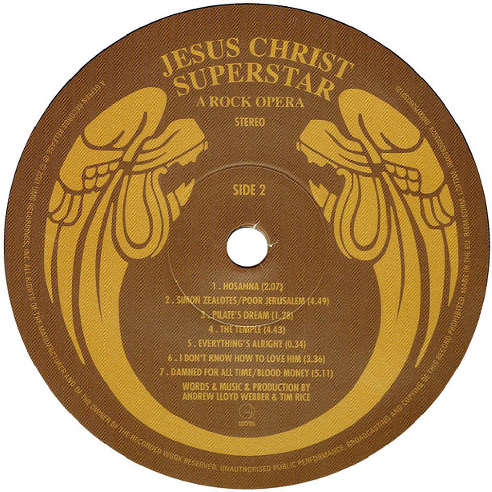 Various, Andrew Lloyd Webber And Tim Rice - Jesus Christ Superstar (A Rock Opera)