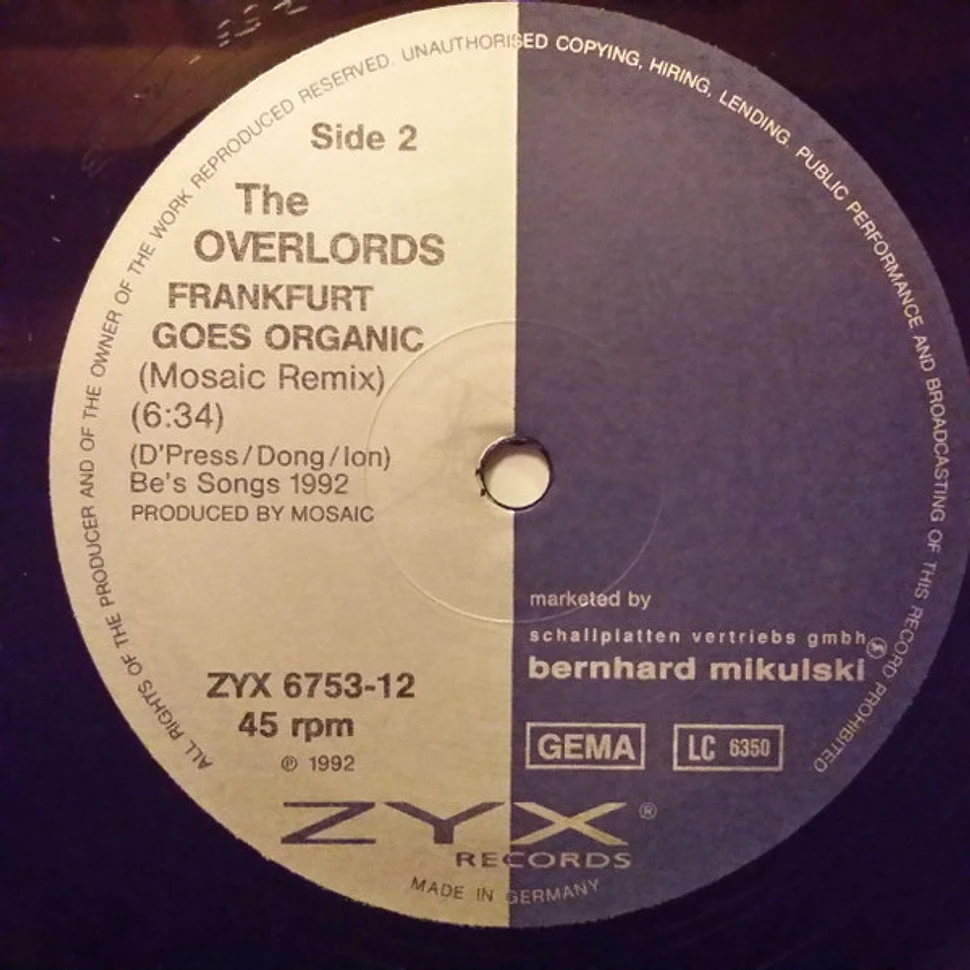 The Overlords - Organic+