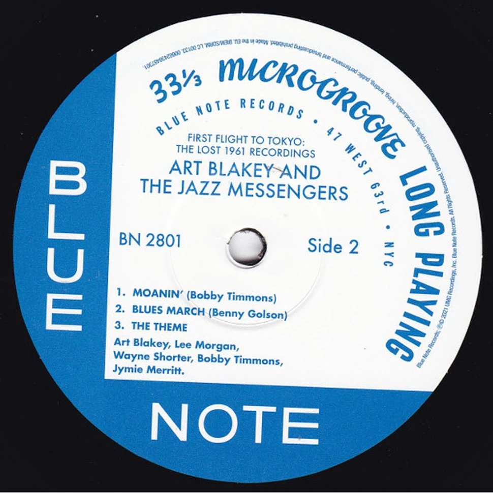 Art Blakey & The Jazz Messengers - First Flight To Tokyo: The Lost 1961 Recordings