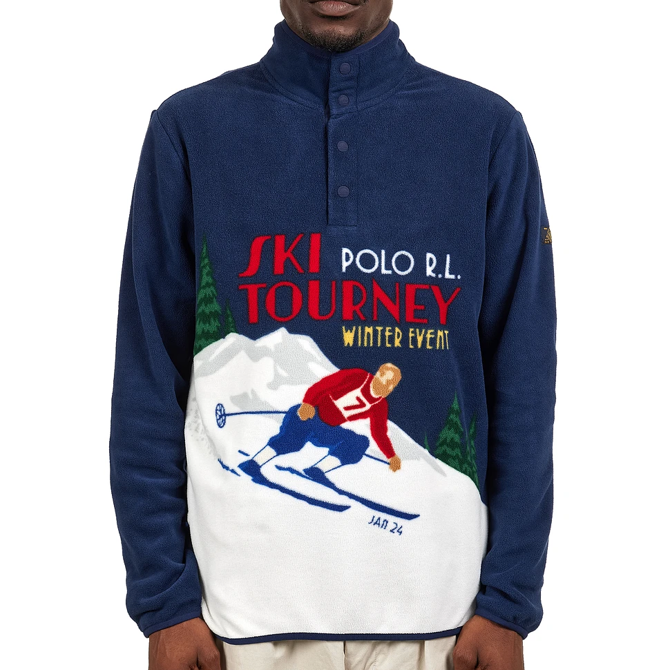 Polo Ralph Lauren - AOP Mock Neck Sweatshirt