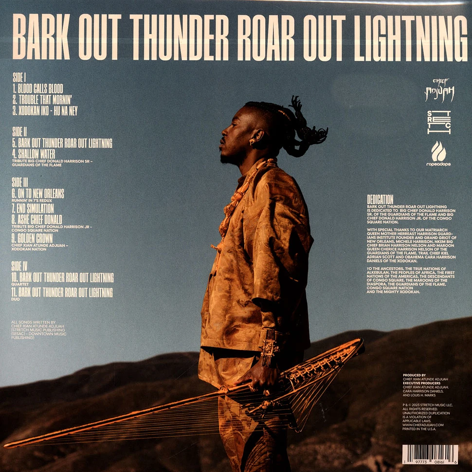 Chief Adjuah - Bark Oiut Thunder Roar Out Lightning