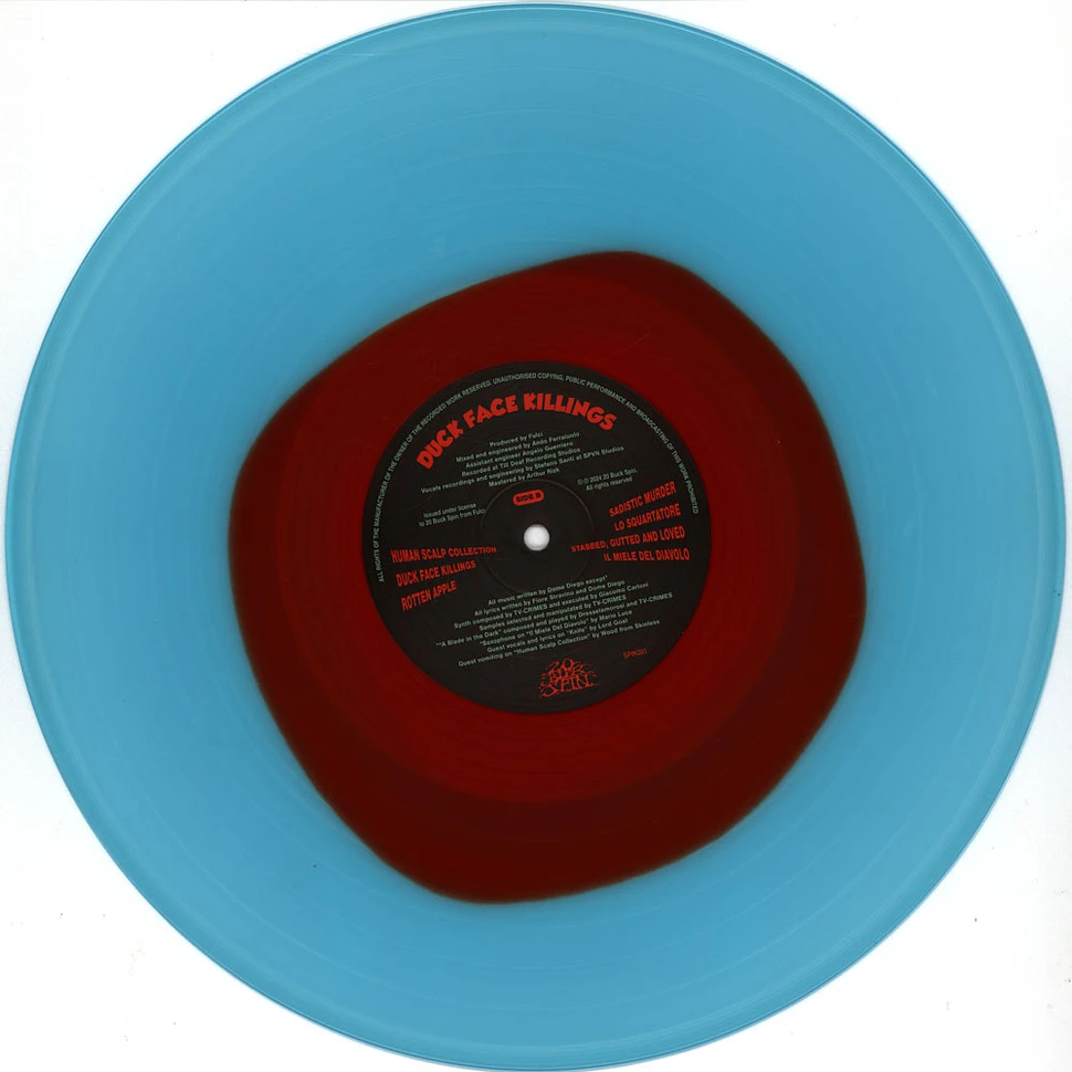 Fulci - Duck Face Killings Blood Red / Electric Blue Vinyl Edition