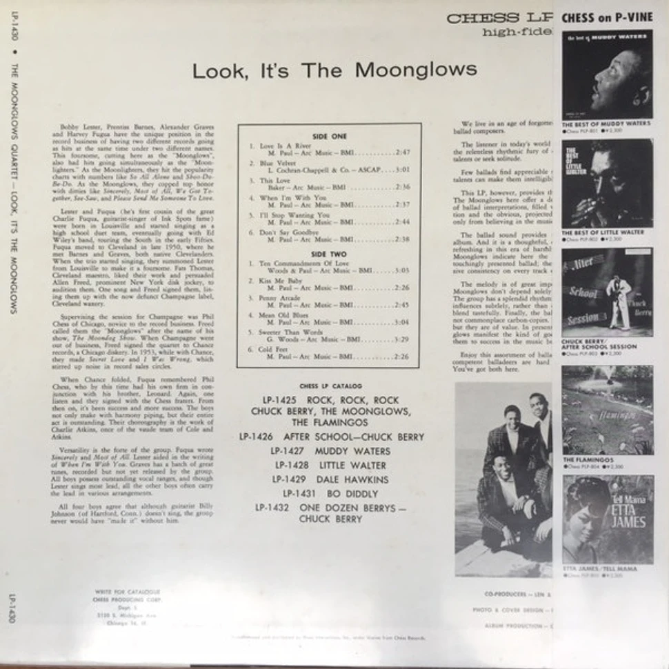 The Moonglows - Look! It's The Moonglows