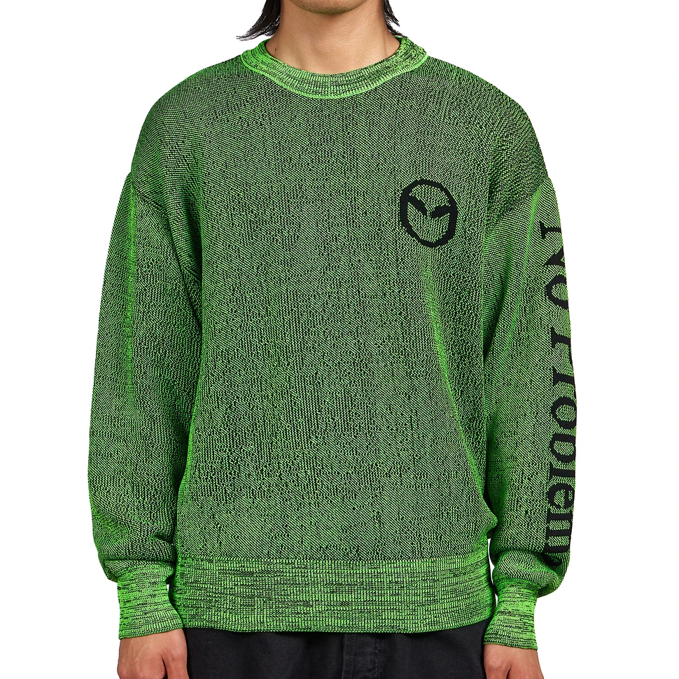 No Problemo - Glitch Alien-O Crew Neck Knit