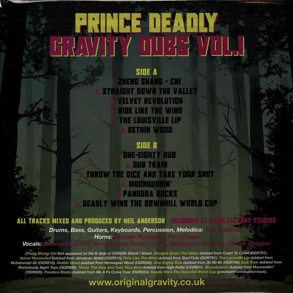 Prince Deadly - Gravity Dubs Volume 1