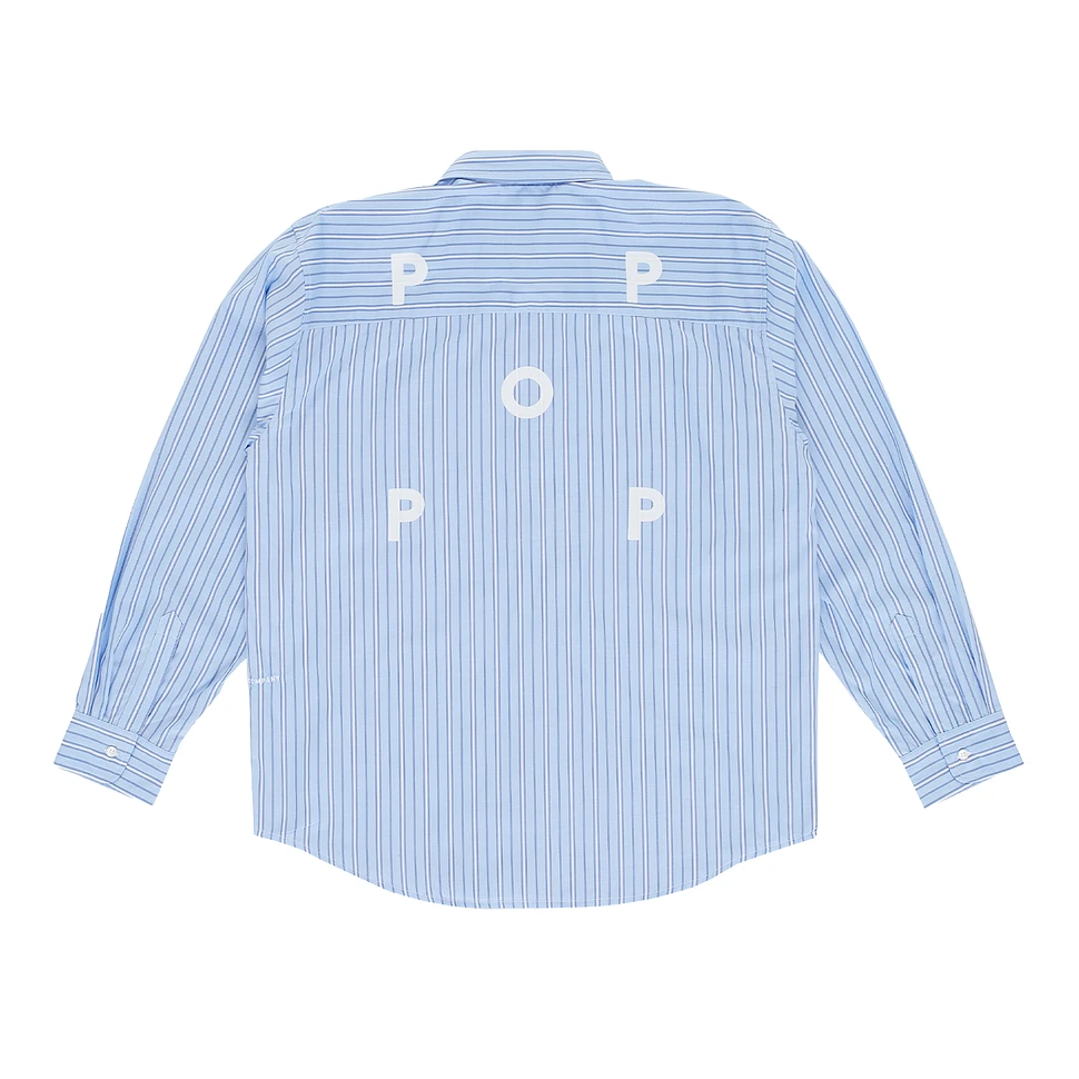 Pop Trading Company - Striped Logo Shirt